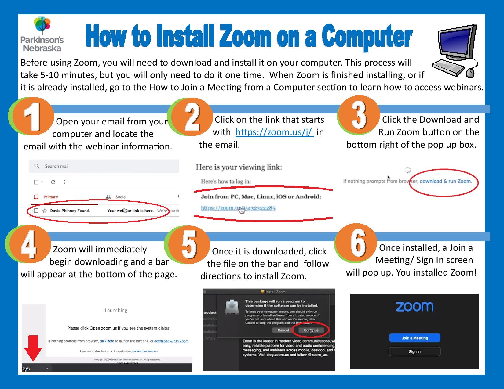 install zoom for pc
